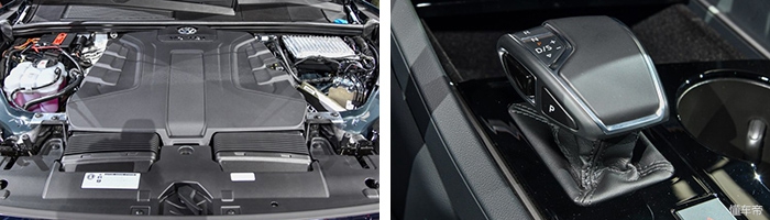 尾灯像个7的suv,2023款途锐3.0t尾灯效果