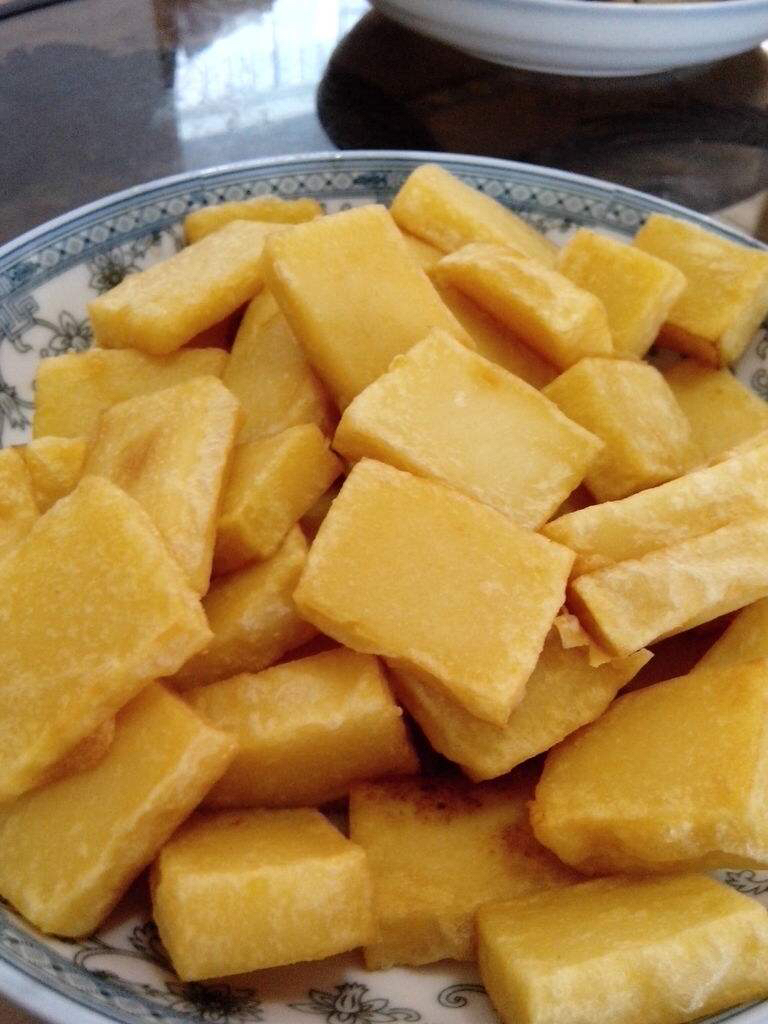 云南油炸豌豆粉的做法,油炸豌豆粉云南怎么炸