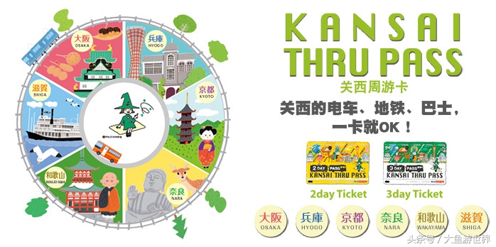 怎样从大阪到奈良,从大阪怎样去京都