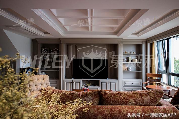 太想要美式的feel,她家壁纸和水龙头都是进口的