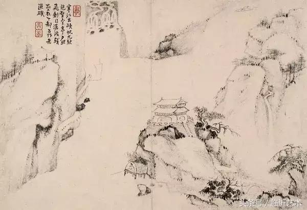 书法枯笔,枯笔之境的图片