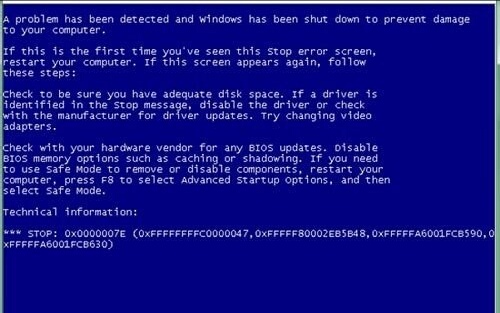3分钟看懂电脑蓝屏代码,电脑蓝屏代码大全解析