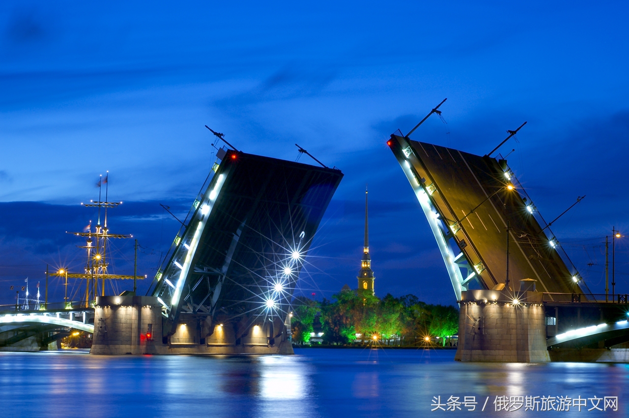 圣彼得堡开桥消息,圣彼得堡涅瓦河大桥开桥