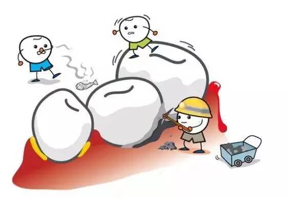 早晨起床牙齿上有一层东西,早上起床牙齿上有褐色的东西