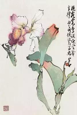 赵少昂花鸟鱼虫图片,中国花鸟大师赵少昂