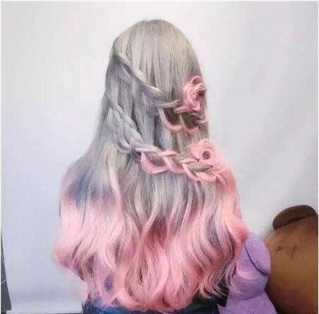 最美发型2020中短发直发,2020最美造型编发