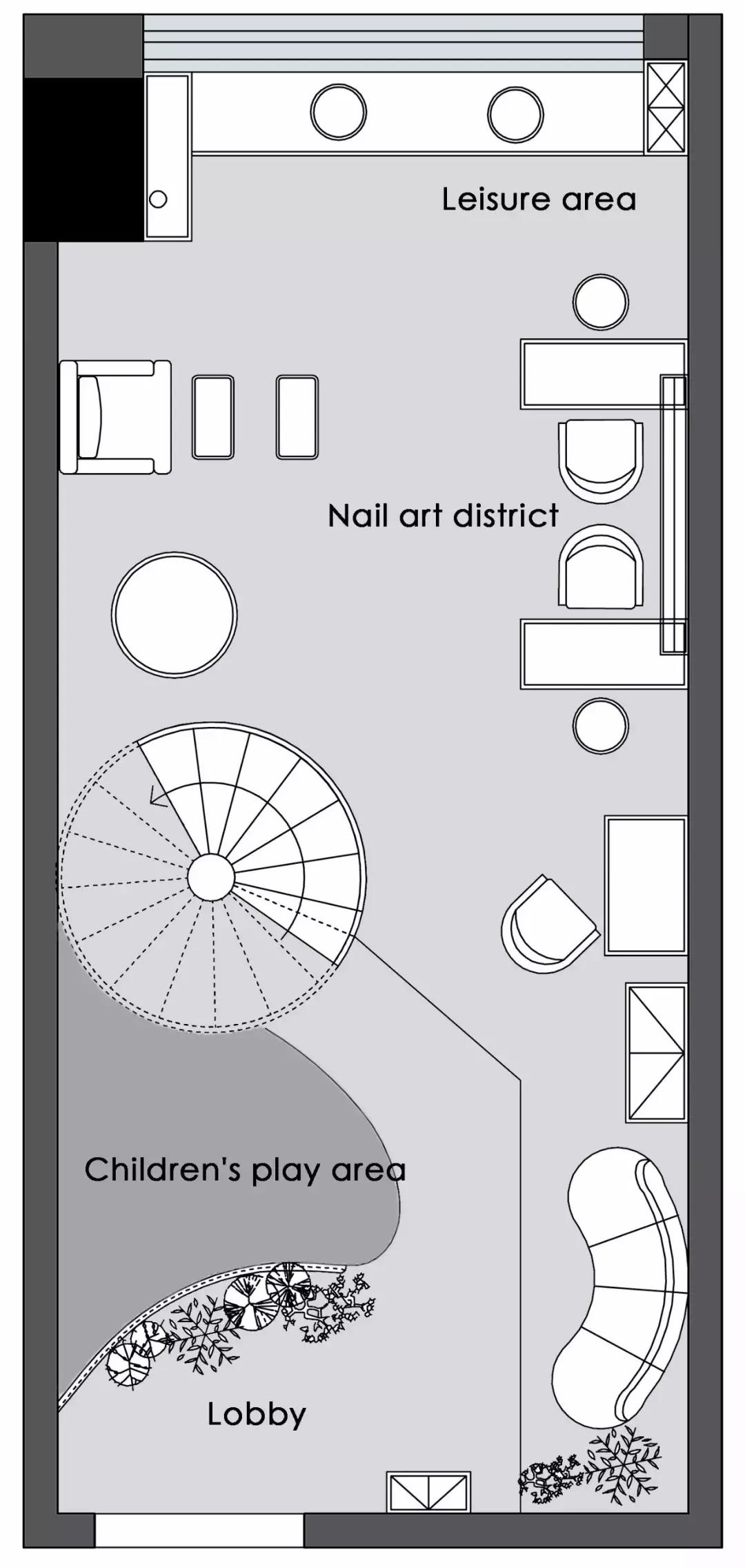 常石设计——一芷皮肤管理中心品牌与空间设计,清新北欧风!
