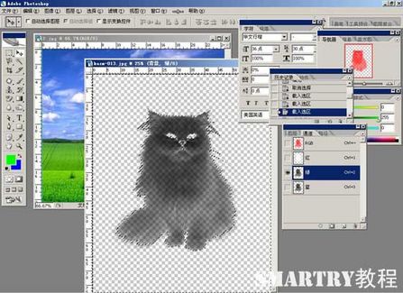 抠图ps非蒙版教程,ps抠图签名的抠图方法