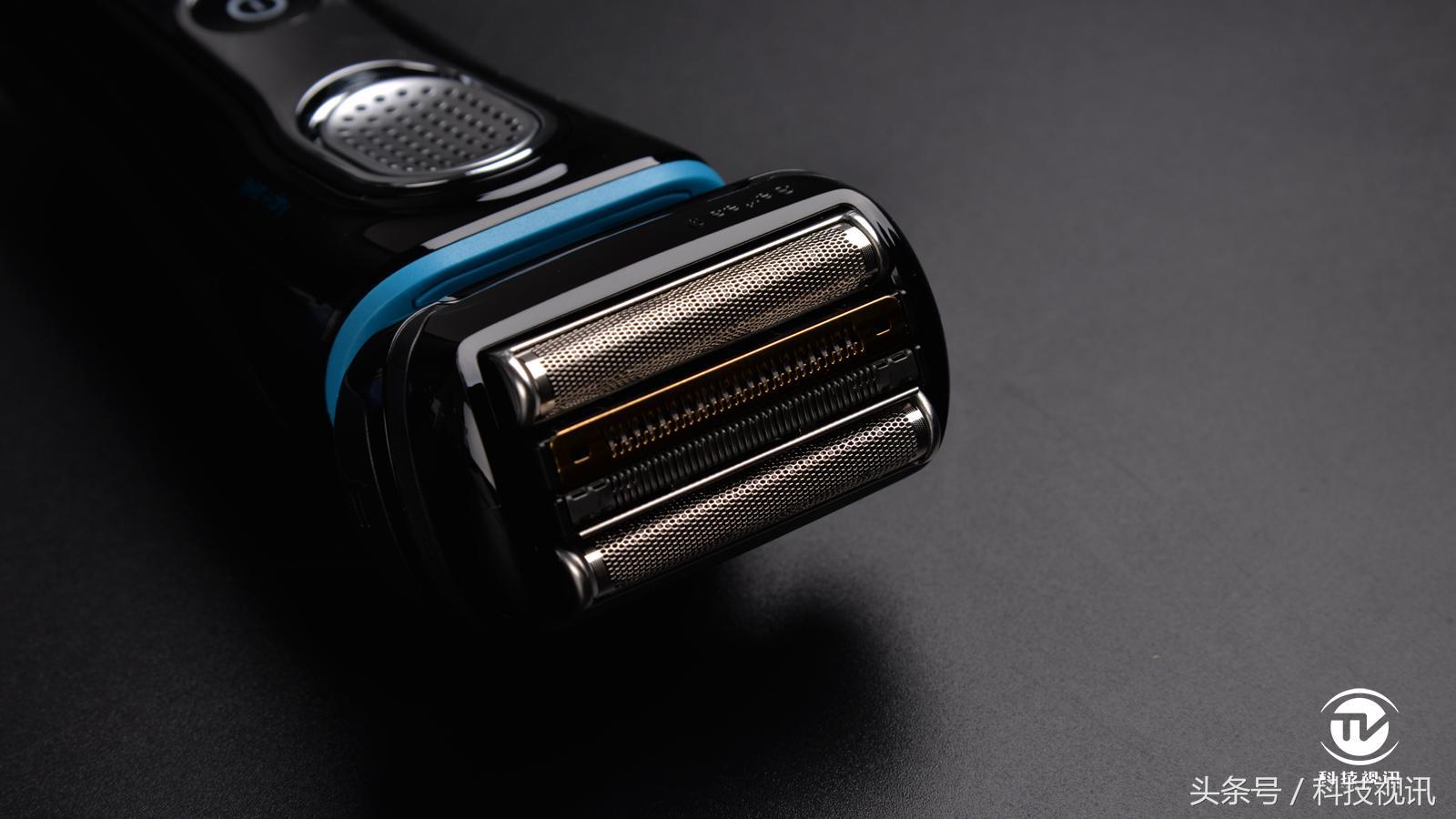 博朗braun全身水洗时尚剃须刀,博朗剃须刀9系上脸测评