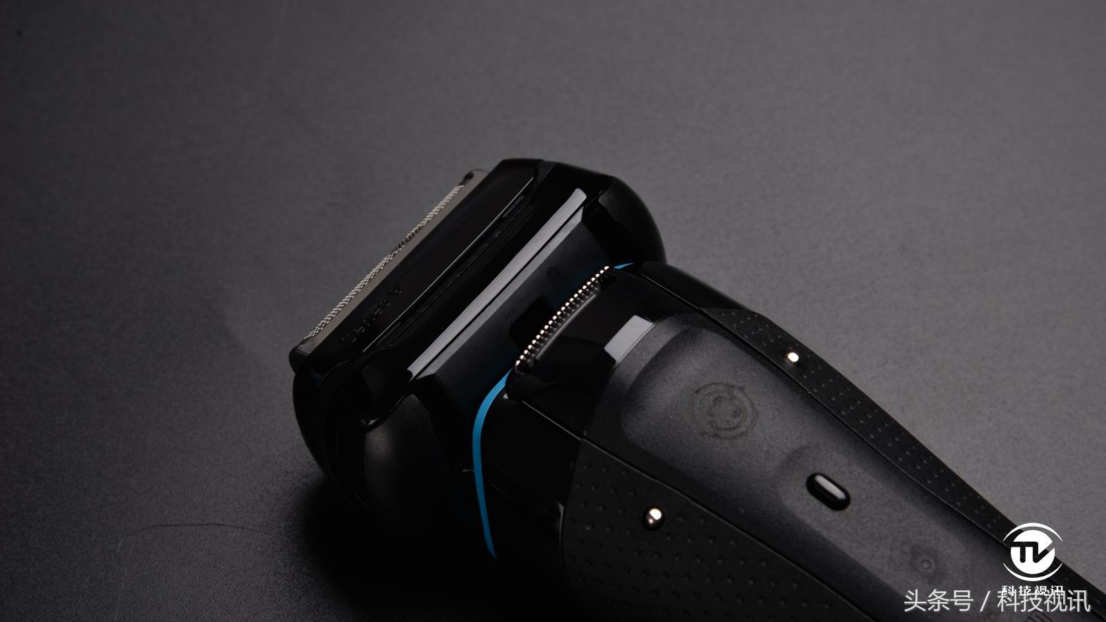 博朗braun全身水洗时尚剃须刀,博朗剃须刀9系上脸测评