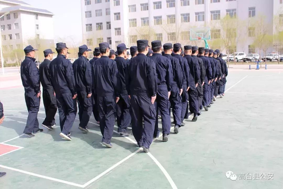 高台县公安局政治轮训,战训结合圆满完成晋级轮训