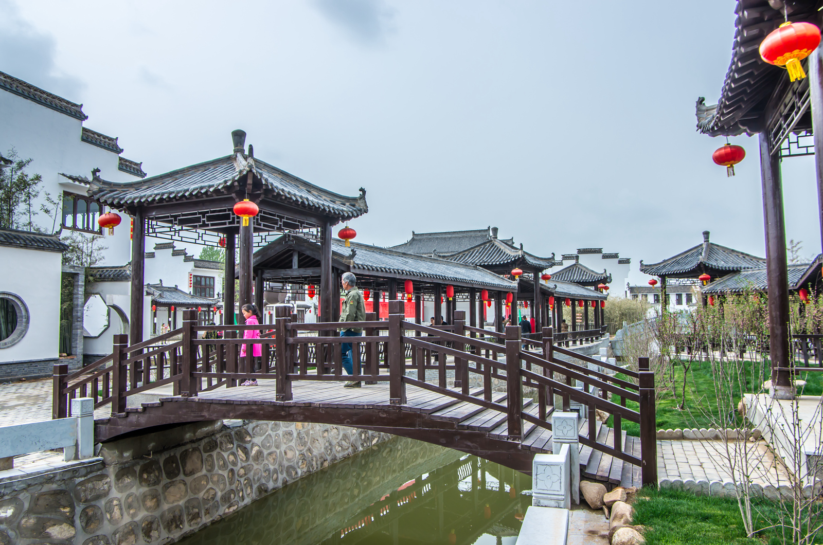 陕西的江南水乡,渭南小江南竹溪里