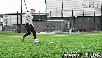 50种个人足球技巧训练,100个足球过人技巧gif