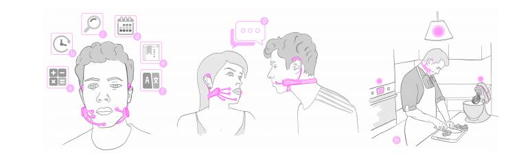 科技:戴上这款耳机,你不用说话就能控制家里的电视了!