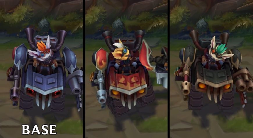 LOL兰博皮肤,lol兰博新皮肤