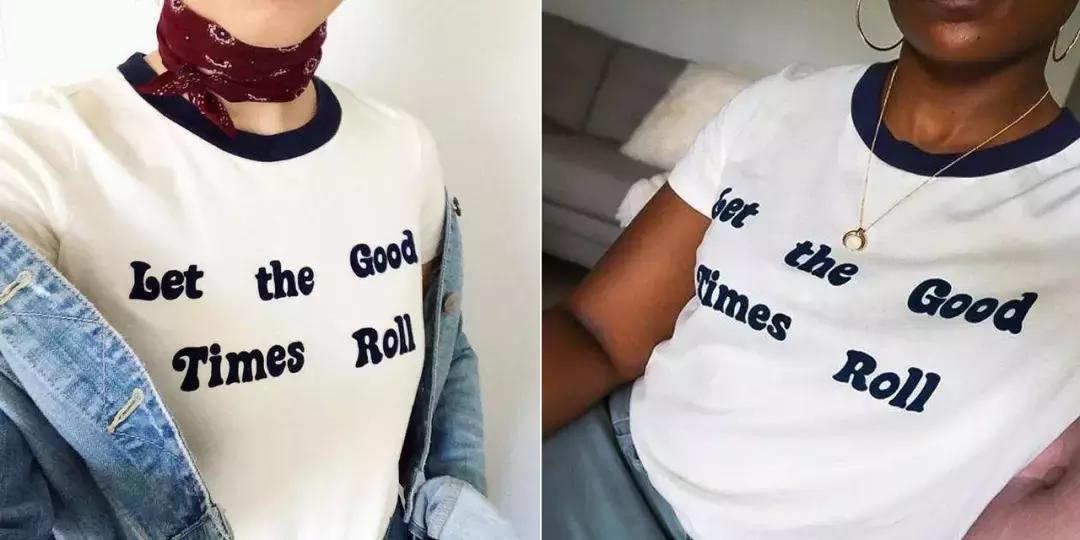 推荐目前为止最爱的一款t恤,新款爆款T恤