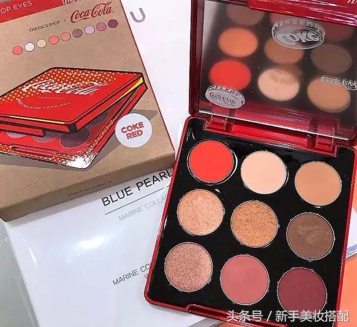 用可口可乐版化妆品化妆,可口可乐妆容