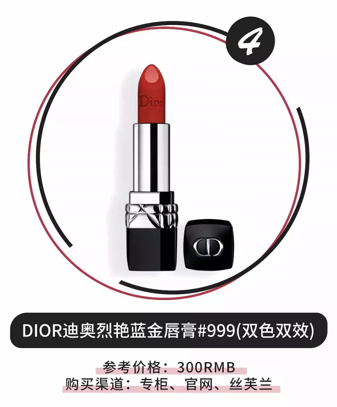 女生收到迪奥999会有什么感受,黄皮女生适合迪奥999