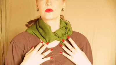 丝巾怎样系才好看？系法好胜过买几百件配饰