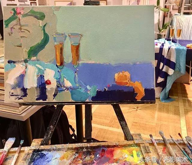 这幅画的美丽之处在于色彩平衡,这幅画的美丽之处在于色彩的平衡