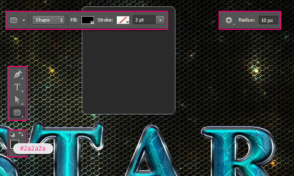 ps特殊文字效果的制作,ps怎么设置文字立体发光效果