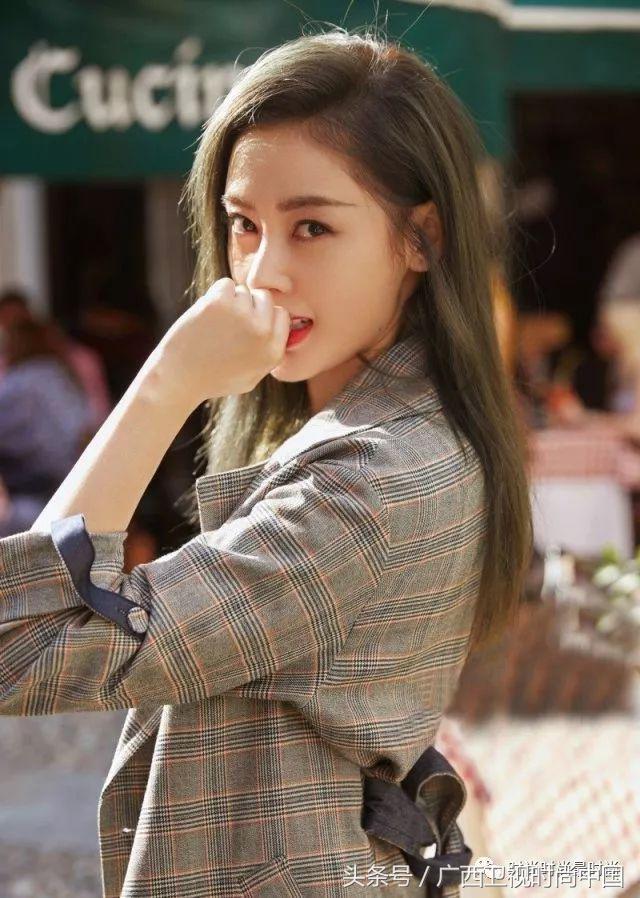 格纹高级感穿搭,格纹怎么穿显瘦