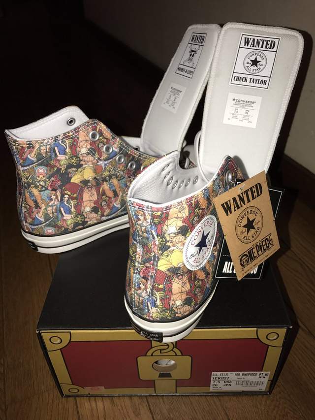 匡威海贼王联名什么时候发售的,海贼王converse联名鞋