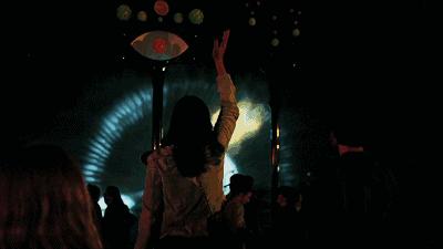 水幕秀震撼视频,西递水幕光影秀