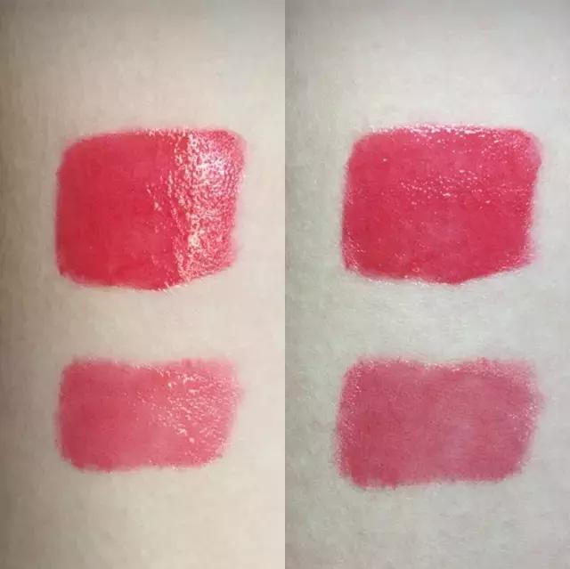 平价口红和国货之光的区别,平价口红光泽感