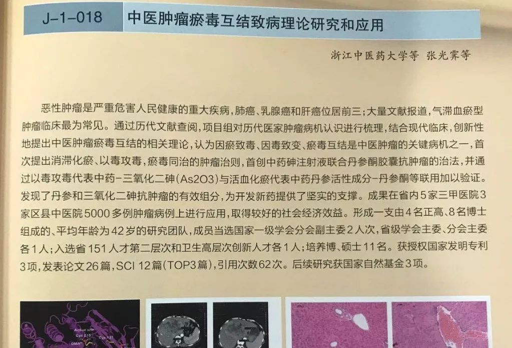浙江科技大奖创新成果,浙江省科技进步一等奖