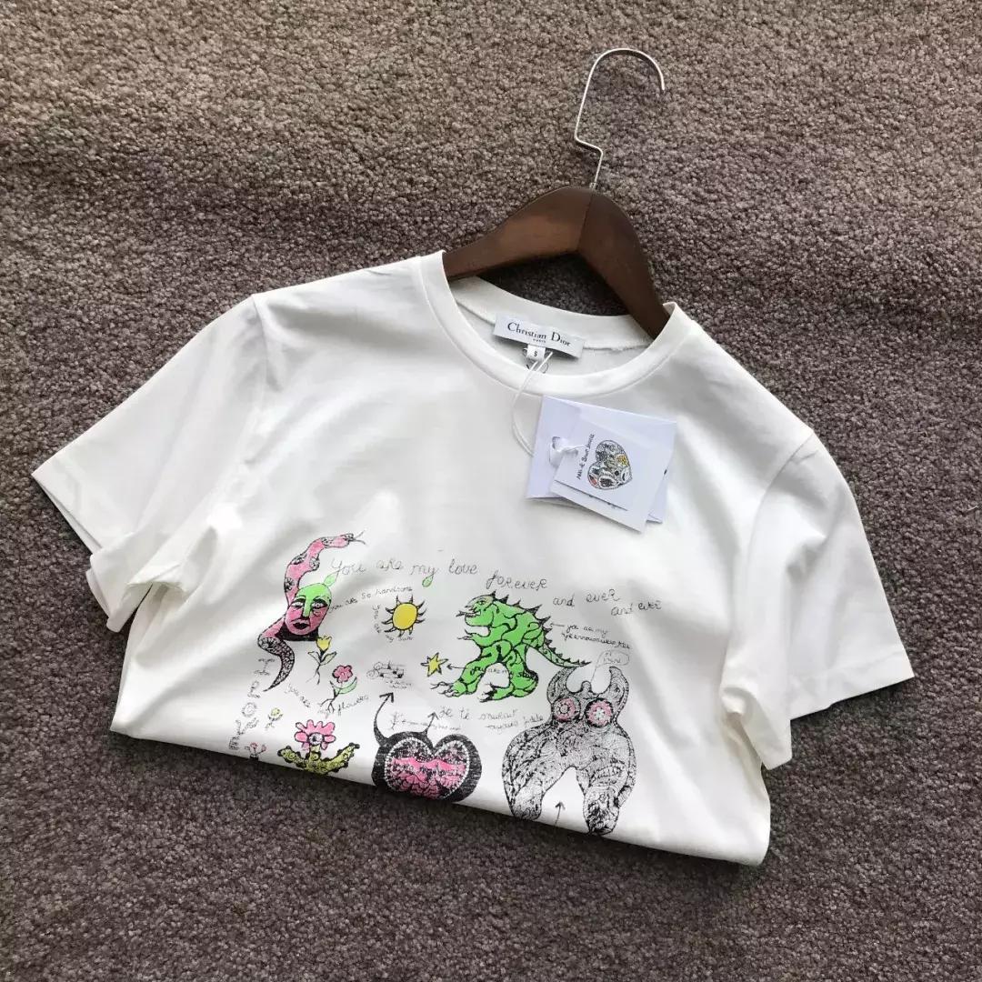 插画物语！描绘那个充满个性的世界！Baby同款女士T恤