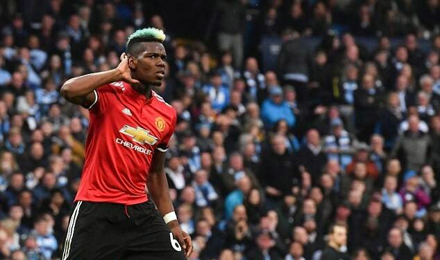 博格巴染发色图片,曼联博格巴发型图