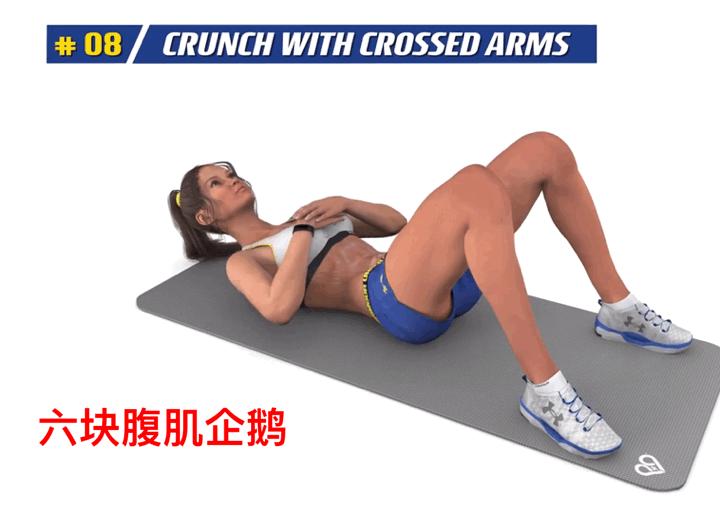 8分钟腹肌训练方法,8分钟高级腹肌训练