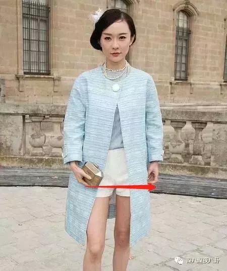 霍思燕为什么称小短手,霍思燕短手照片