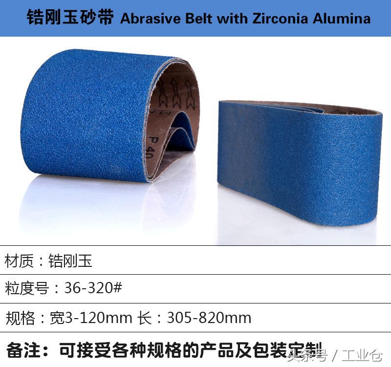砂带的目数有几种,砂带的种类和用途
