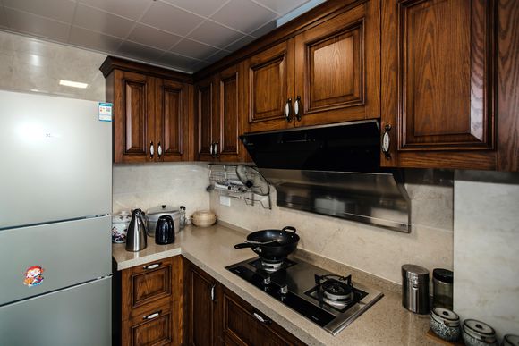 还是专业的拍的好看，新中式美家已入住2个月了，两个字完美！