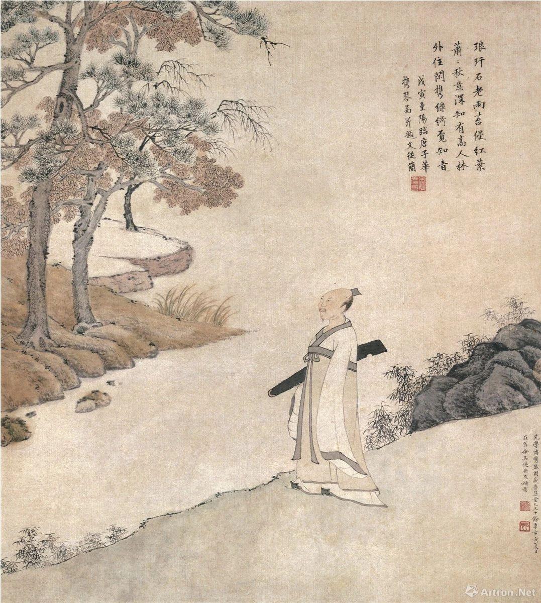 知音有雅好文士雅集图中的风雅之趣