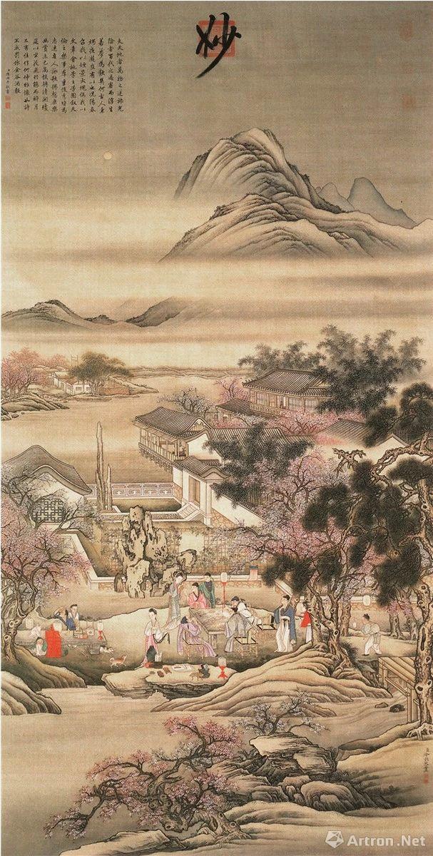 知音有雅好文士雅集图中的风雅之趣