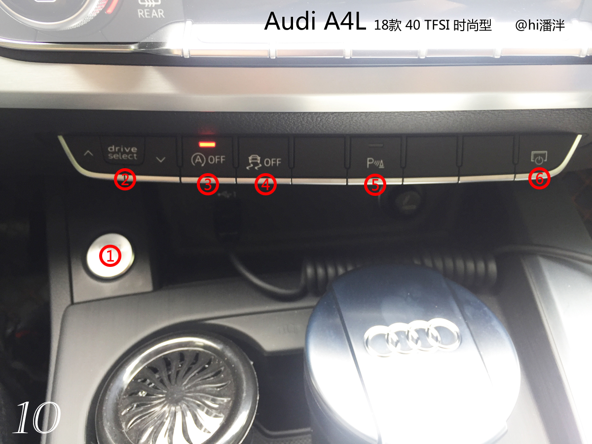 奥迪a4l40时尚动感按键与功能,奥迪a4l40豪华动感型按键讲解