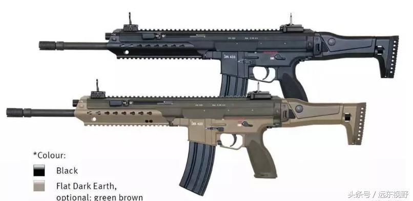 德国新式步枪g36,德国新步枪hk416