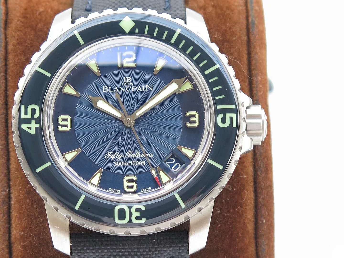 冰哥说表宝珀五十噚系列腕表鉴赏,zf宝珀五十噚5015