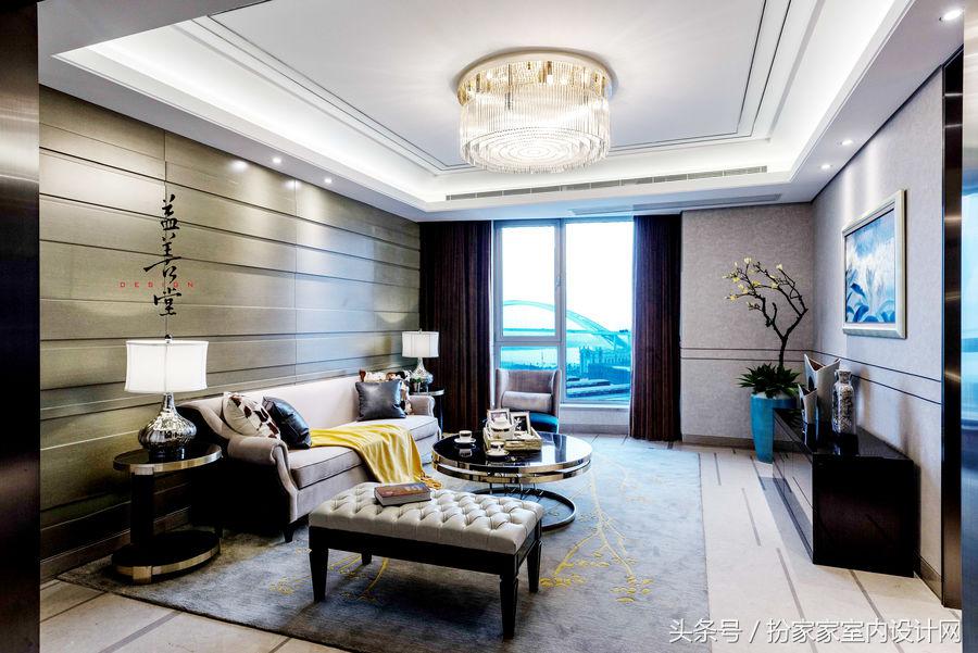 现代简约风装修全屋色彩搭配,现代简约黑白风格全屋效果