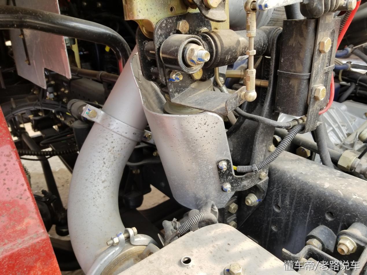 陕汽德龙新m3000s讲解,陕汽德龙新m3000制动回路气压低