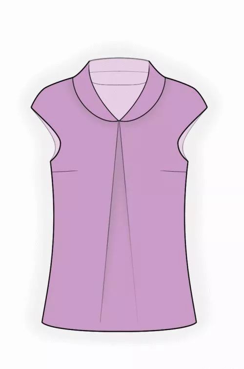 女装上衣款式图设计,女士服装款式图效果图