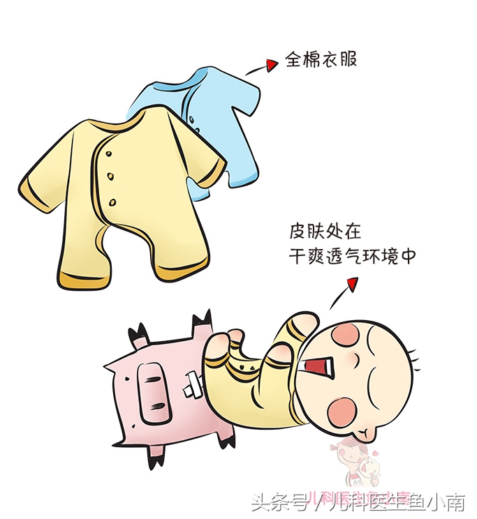 宝宝湿疹不红了但还有小疙瘩痒,宝宝湿疹和热疹的正确护理方法