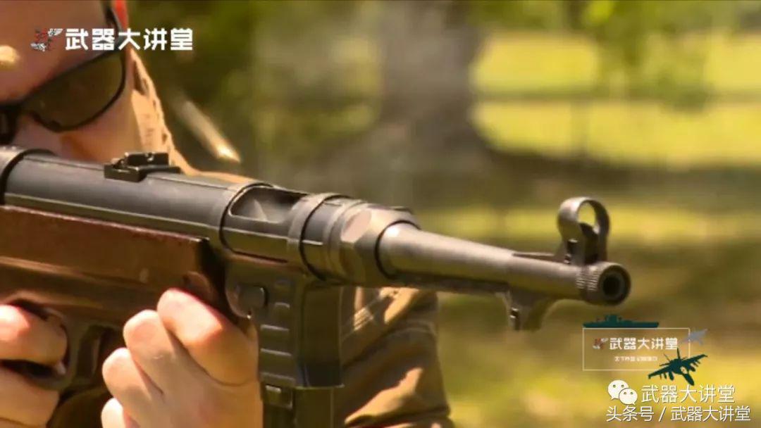 二战德国mp40冲锋枪,二战微型折叠式冲锋枪