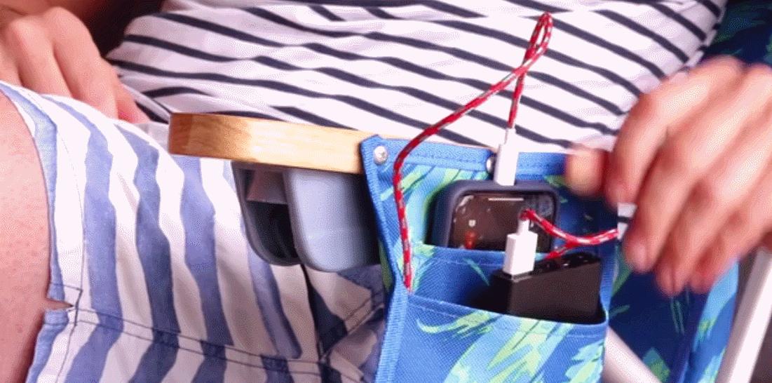 可以变成躺椅的椅子,能在沙滩上坐的折叠椅