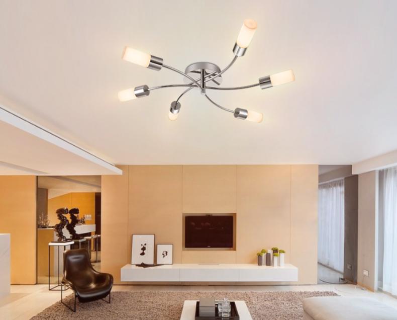 现代简约风格灯饰照明,华艺灯饰客厅吸顶灯现代简约