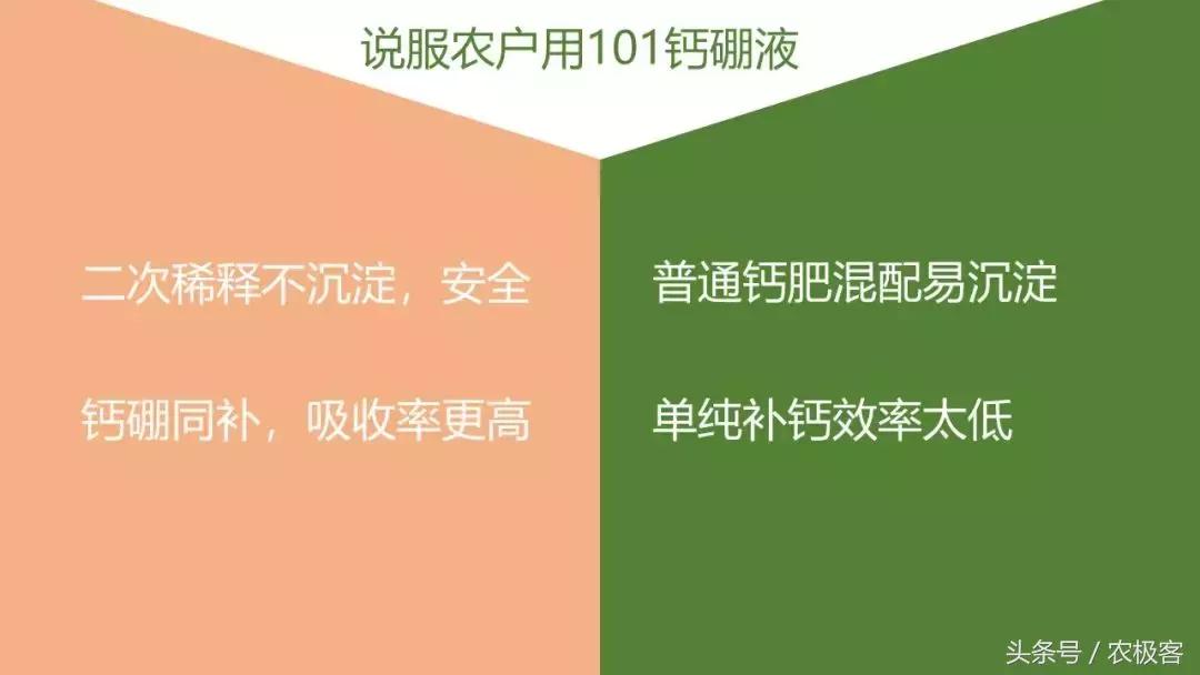 钙硼水溶肥使用方法,看完很受启发的感悟