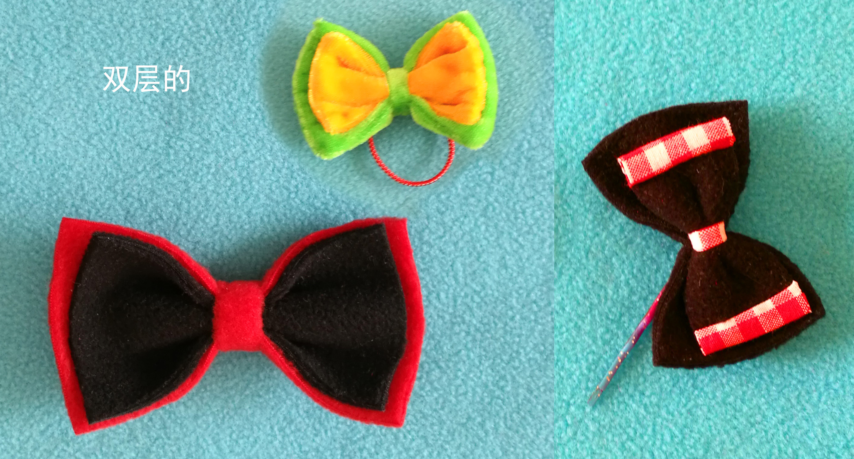 「亲子手工」玩转蝴蝶结——适合宝妈带孩子一起做，可以当头花